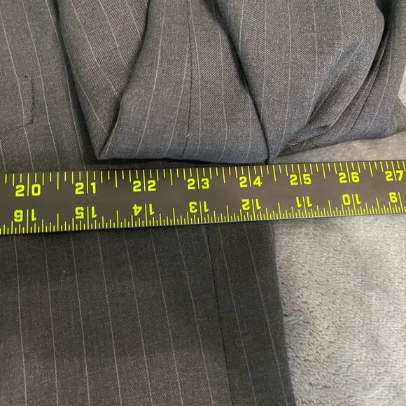 Brooks Brothers Mens Suit Jacket 48R Golden Fleece Hand-Tailored Pinstripe Gray - Picture 5 of 16